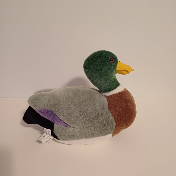 Mallard Duck Soft Stuffed Plush Toy 10'' x 8'' - Picture 1 of 8